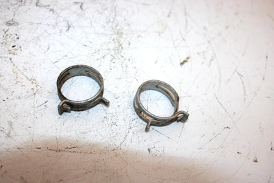 96 Polaris Xcr 600 Sp Oem Silver Narrow Coolant Hose Clamp Pair 7080564 Q1447
