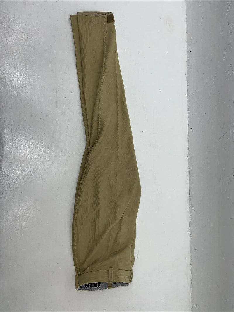New Women’s Tan ABETTA English Breeches. 34 L  912BEL34 Knee Patch C-29