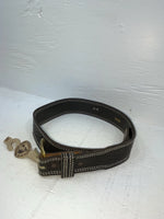 New Black Genuine Leather Tex Tan Tooled 30” Belt #955 NN-4