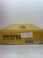 New Men’s Brown Westex Cowboy Boots. 601 9 D. 3-48