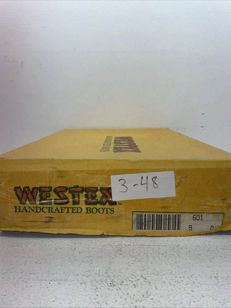 New Men’s Brown Westex Cowboy Boots. 601 9 D. 3-48
