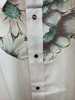 New Women’s Ten Tex Floral Long Sleeve Pearl Snap 14.5 Medium LL-13