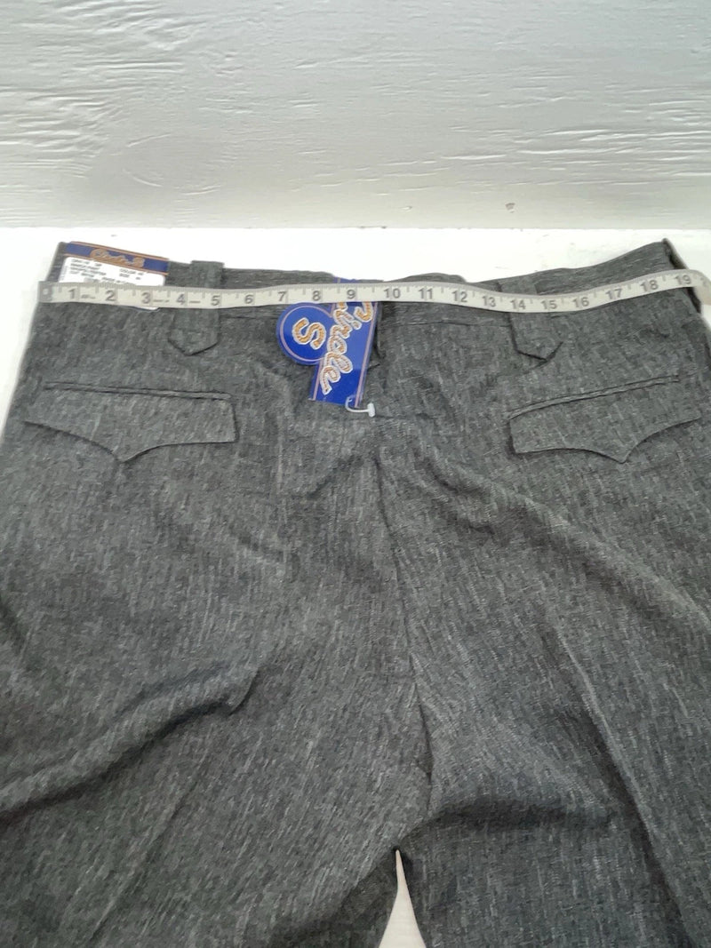 New Vintage Gray Circle S Polyester Pants #CP4776 XX-74