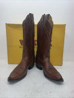 New Men’s Brown Westex Cowboy Boots. 601 9 D. 3-48