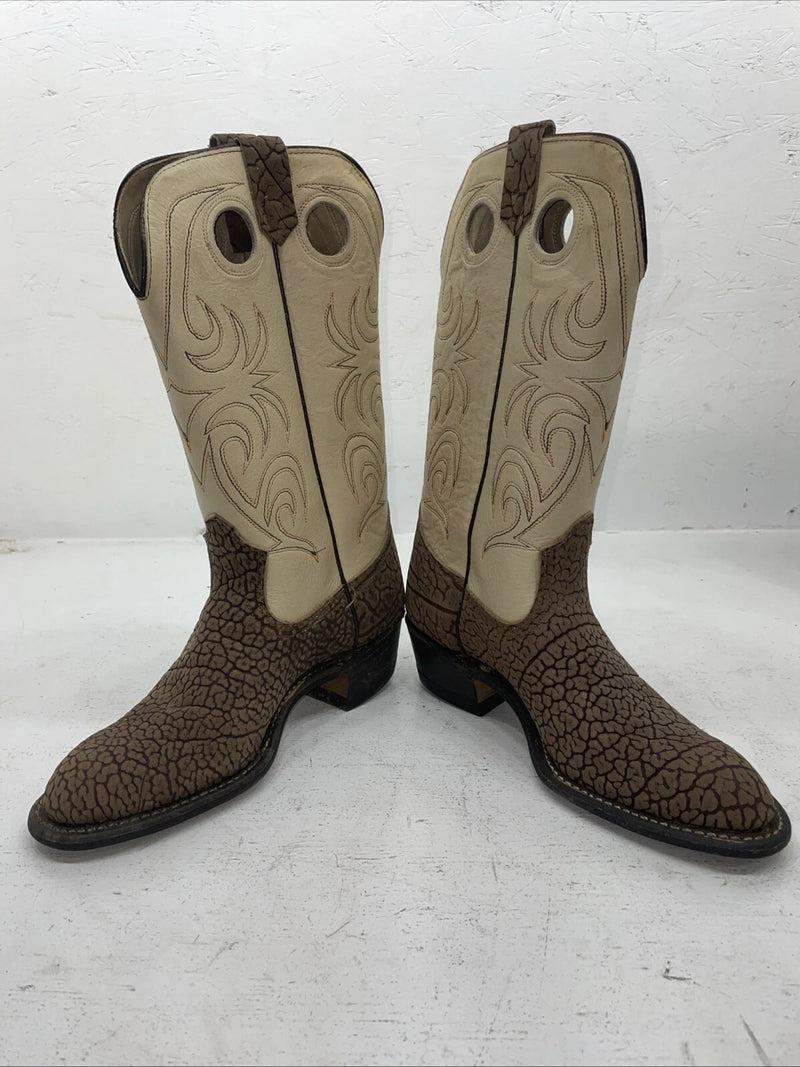 New Women’s Brown Texas Brand Cowboy Boots. 4719 7.5 7 1/2 M. 17-23