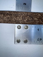 New Brown Genuine Leather Nocona 30” Belt #151120230 Z-56