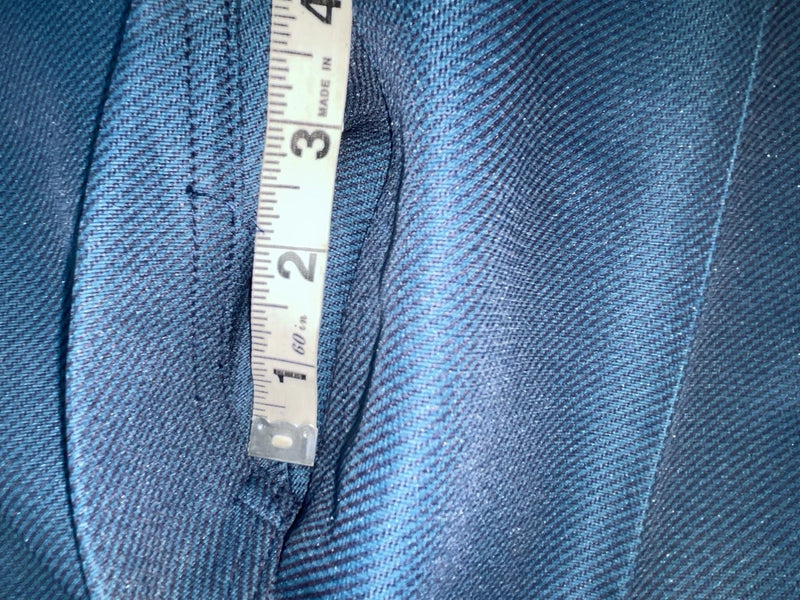 New Vintage Blue Miller Polyester Pants #2624 3A-46