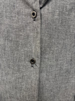 New Women’s Cowboy Threads Gray Sleeveless Button Up Size Small TT-46