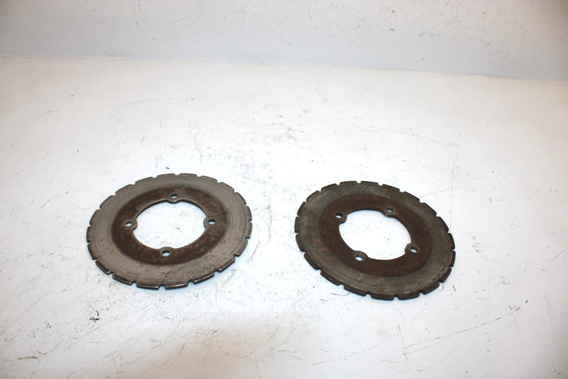 99 Polaris Scrambler 400 4x4 Oem Front Brake Disc Pair 5211869 AP55
