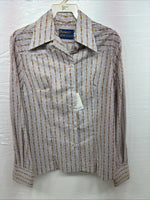 New Kids Panhandle Multicolor Design Long Sleeve Button Up Size 16 CC-99