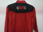 New Women’s Country Charmers Red Black Long Sleeve Button Up Shirt Large 3B-78