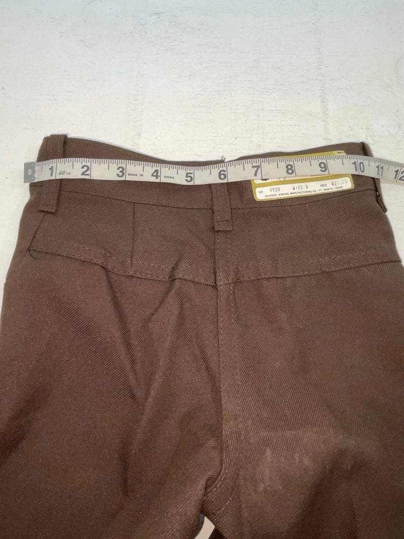 New Vintage Brown Dickson Jenkins Polyester Pants #9928 ZZ-75