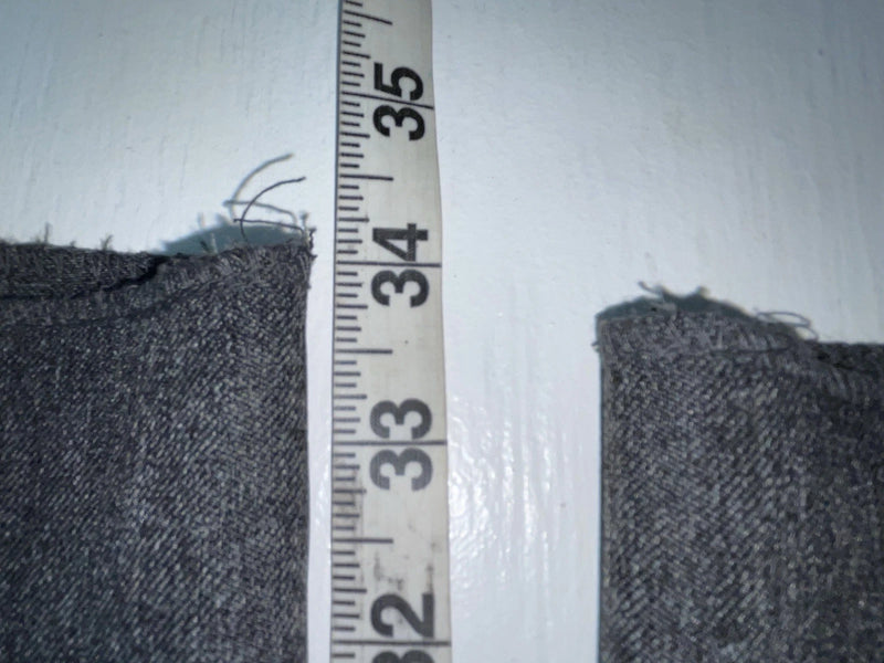 New Vintage Gray Circle S Polyester Pants #CP4776 XX-78
