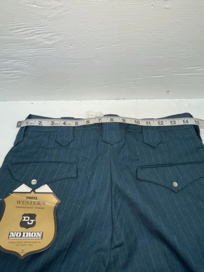 New Vintage Blue Dickson Jenkins Polyester Pants #2142 3A-49