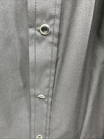 New Men’s ELY Cattleman Black Long Sleeve Pearl Snap 3XL E-43