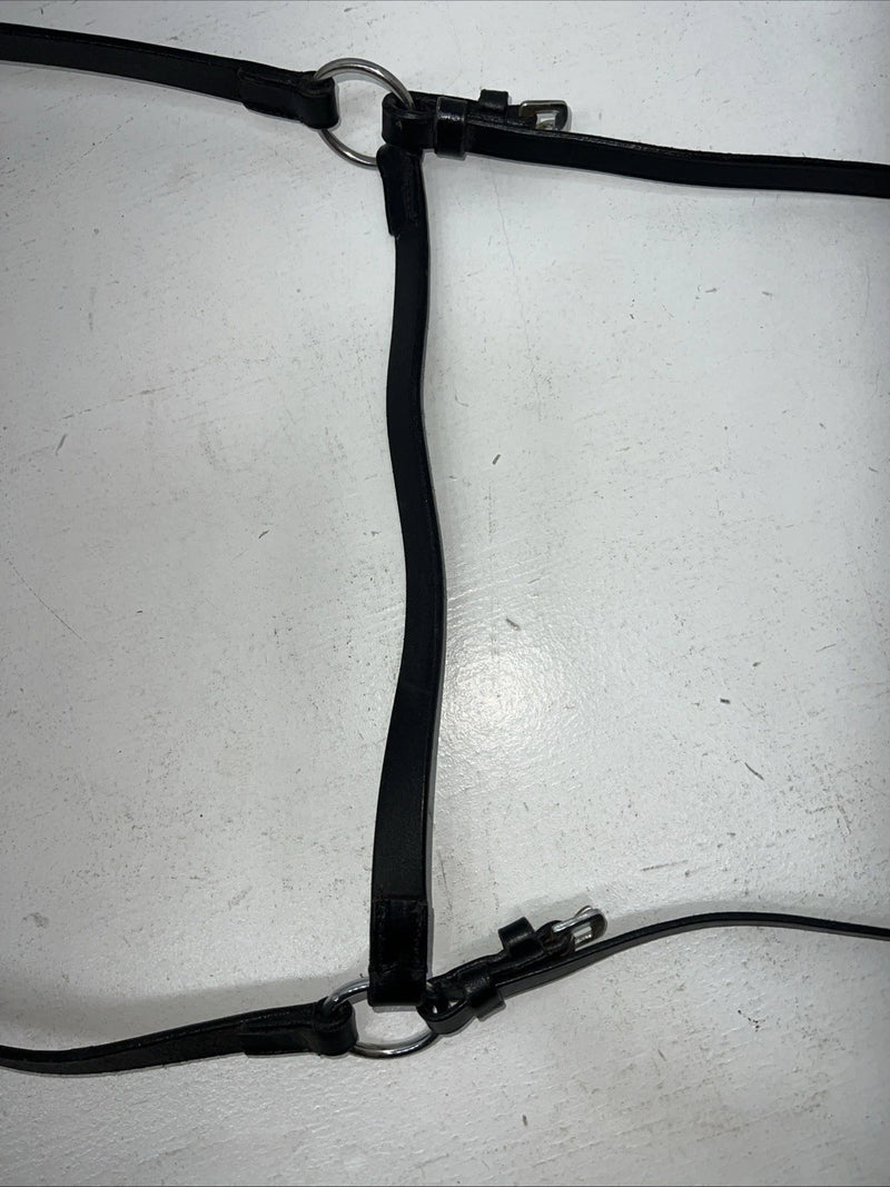 New Silver Fox Black Full Running Breastplate #20-1535-2-0 BB-34
