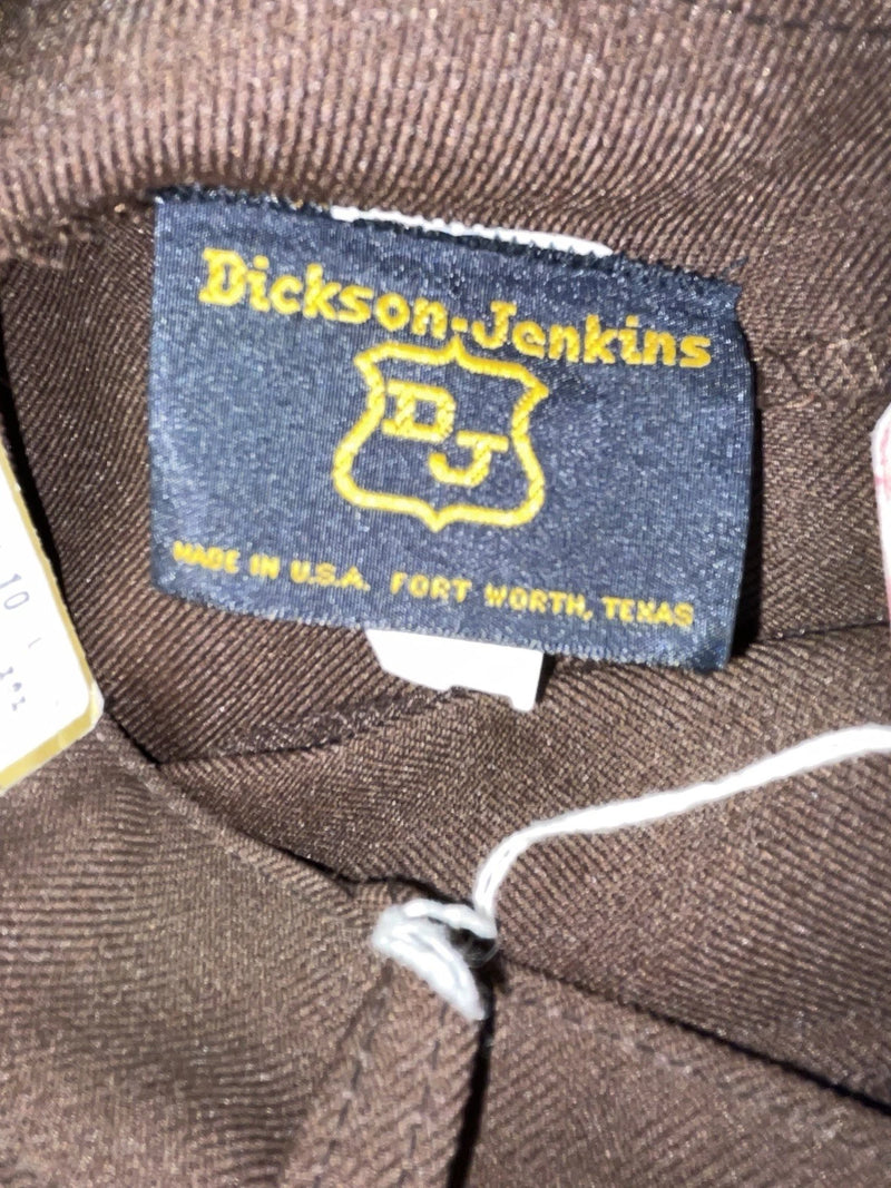New Vintage Brown Dickson Jenkins Polyester Pants #5991 ZZ-59