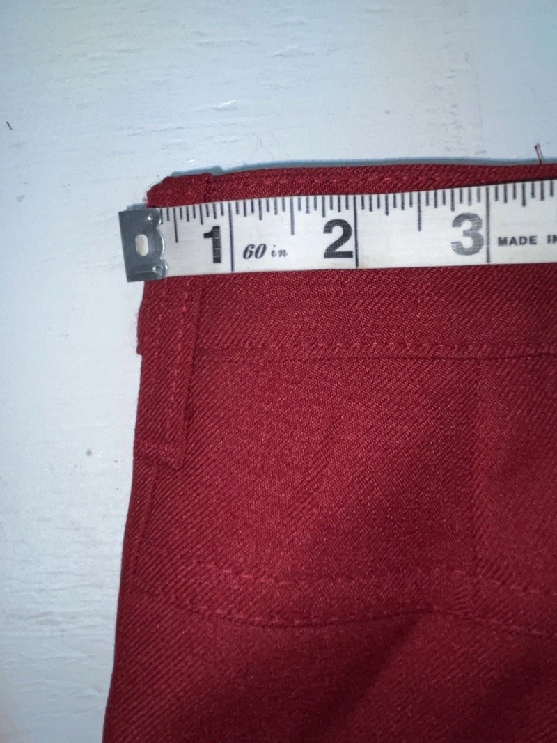New Vintage Red Dickson Jenkins Polyester Pants #9928 3A-111