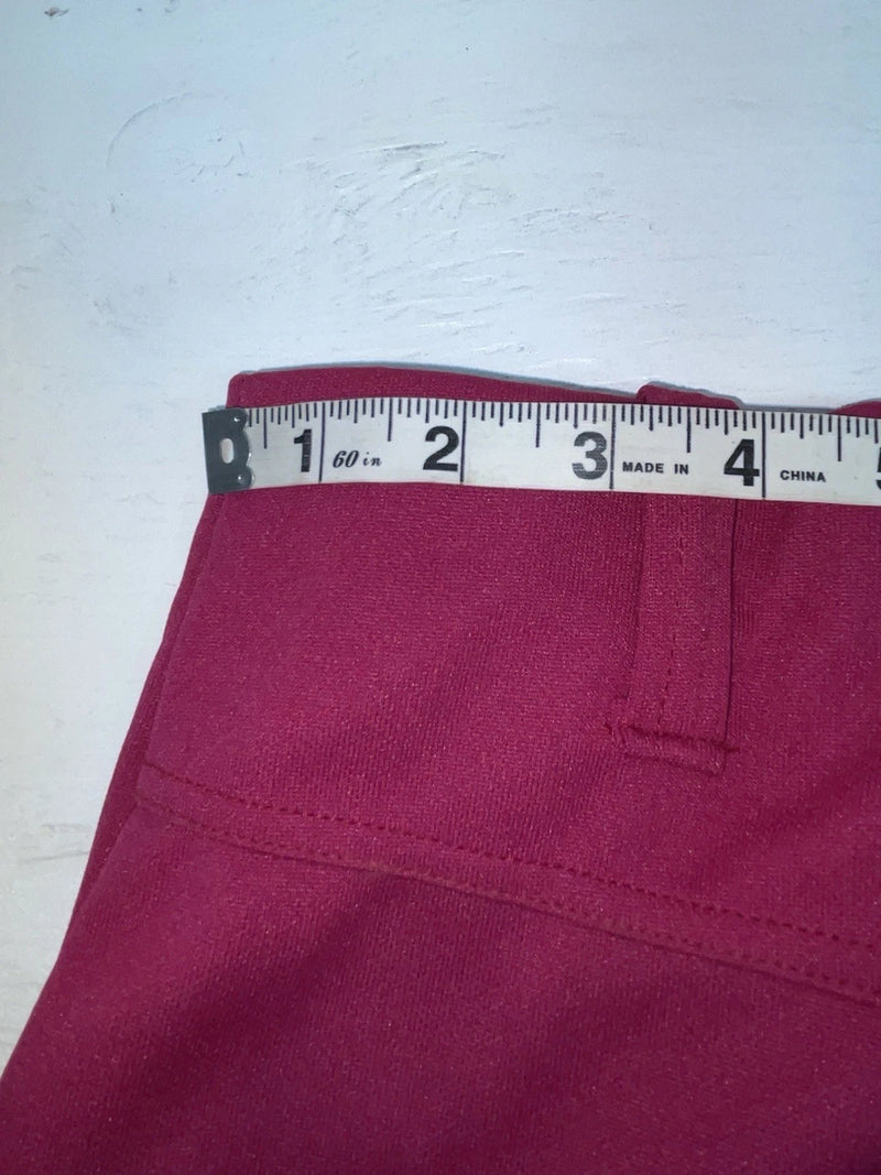 New Vintage Pink Prior Polyester Pants #2990 3A-96