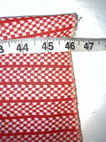 New But Age Red Checkered Panhandle Slim Polyester Pants #8042 VV-70