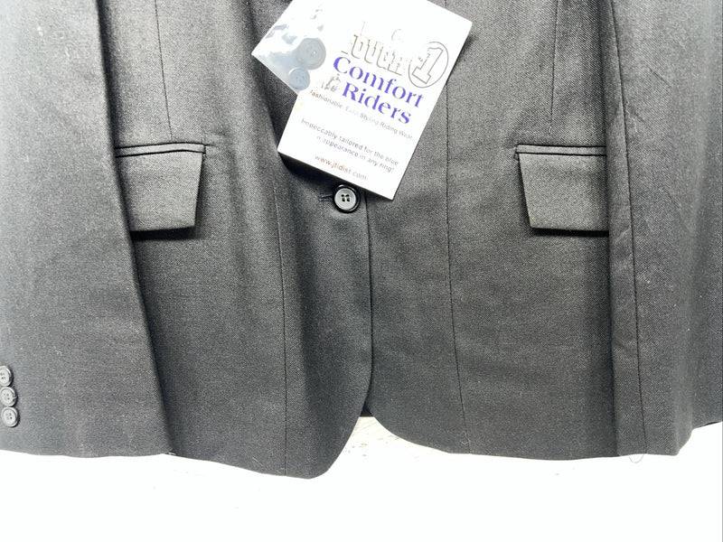 New Women’s Black Comfort Riders Riding Coat 14 II-609