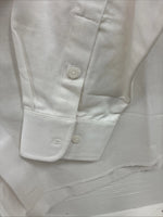 New Men’s Wrangler White Long Sleeve Button Up 17 X 35 XL R-72