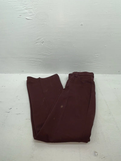 New Vintage Red Lee Polyester Pants #2004061 ZZ-89