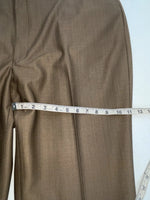 New Vintage Brown Circle S Polyester Pants #4SC442 NN-168
