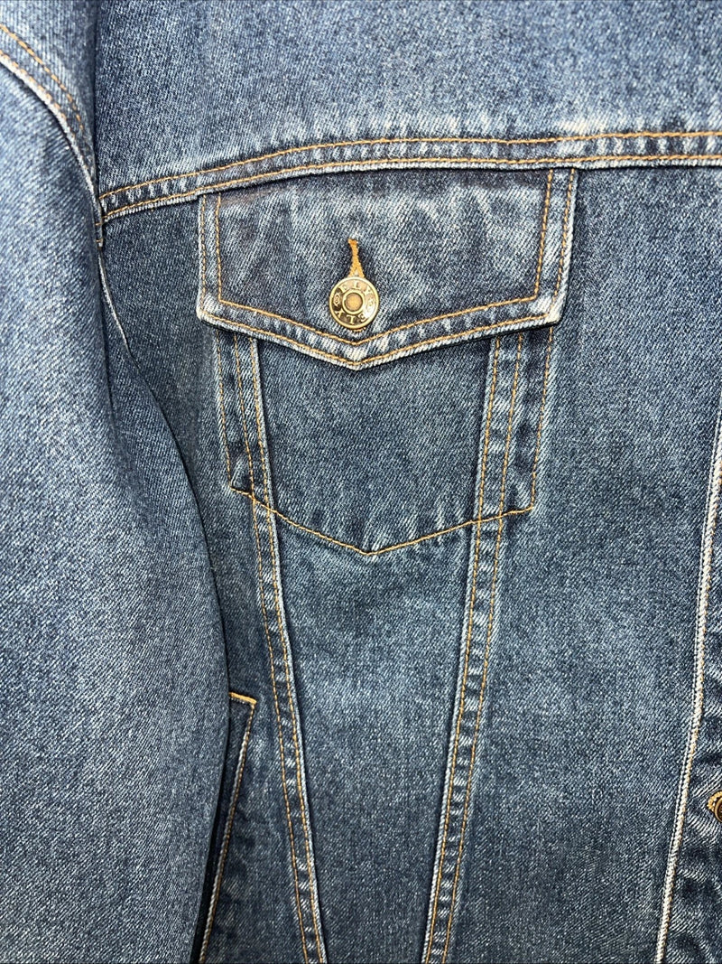 New Men’s ELY Outerwear Denim Long Sleeve Jacket XL S-603