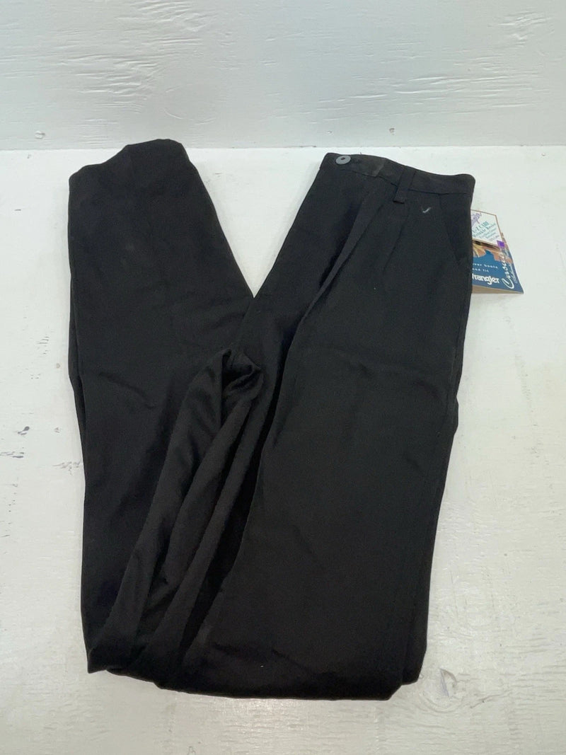 New Vintage Black Wrangler Polyester Pants #WW095WL ZZ-21