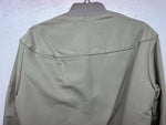 New Women’s HbarC California Ranchwear Tan Jacket Wool Medium BB-605
