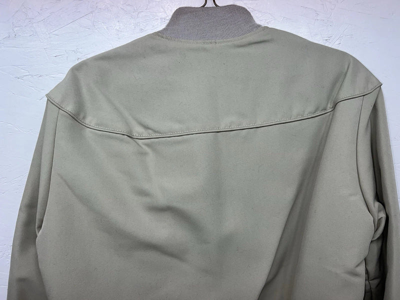 New Women’s HbarC California Ranchwear Tan Jacket Wool Medium BB-605