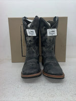 New Youth Black Smoky Mountain Cowboy Boots. 3881 Y 4. 22-74