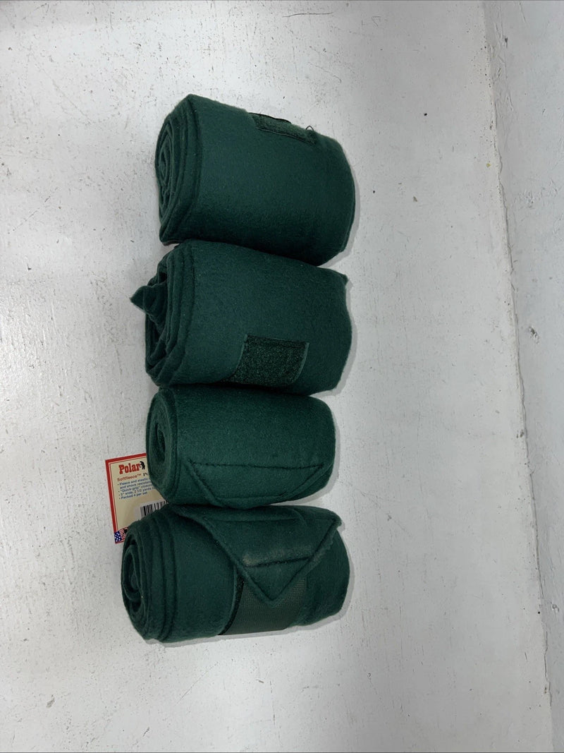 New Tough 1 Fleece Green Polo Wraps HH-5