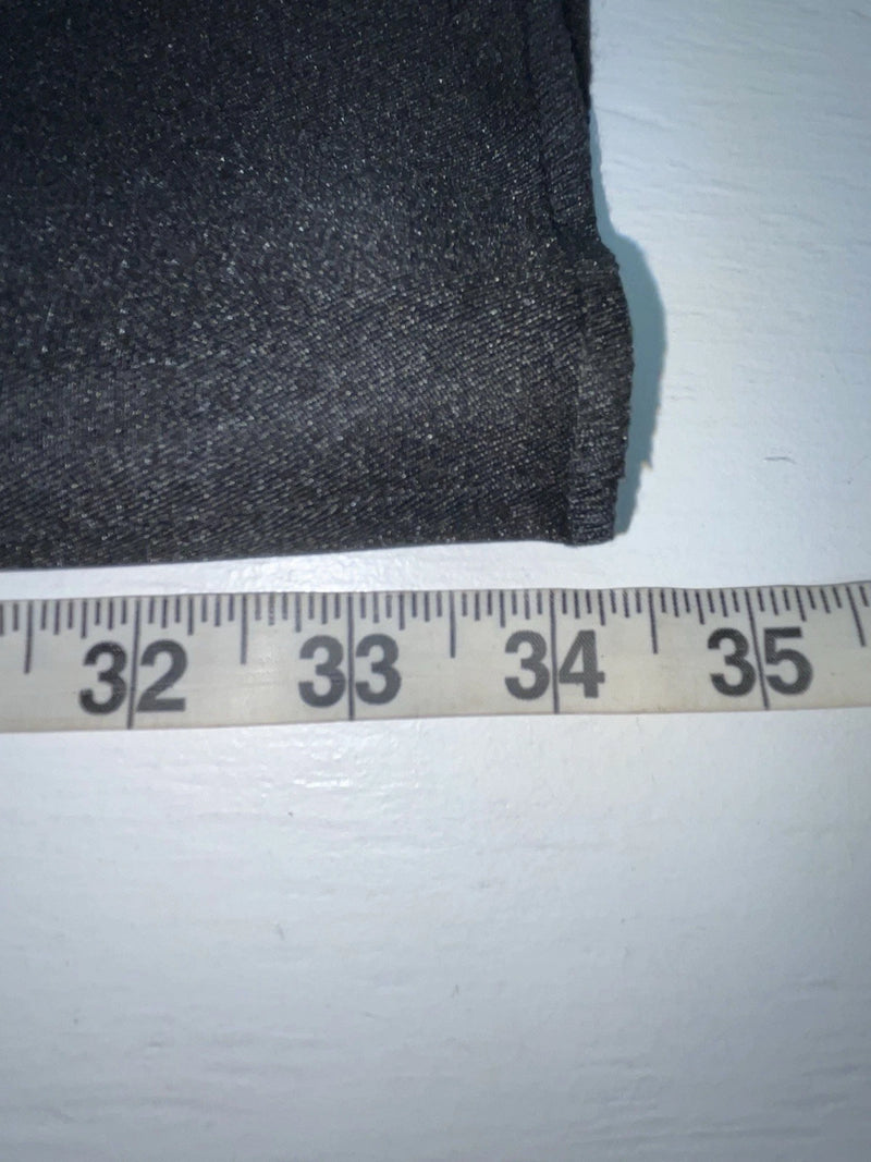 New Vintage Black Circle S Polyester Pants #CP4793 OO-96