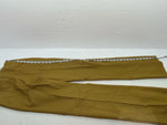 New Vintage Yellow Polyester Pants #555 SS-95