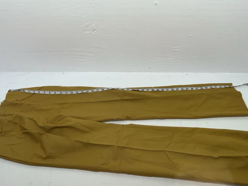 New Vintage Yellow Polyester Pants #555 SS-95