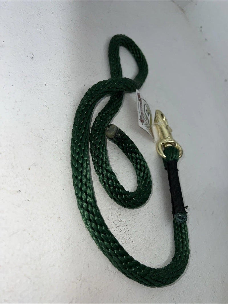 New Tough 1 Green 4” Poly Draft Lead Rope #51-3010 M-510