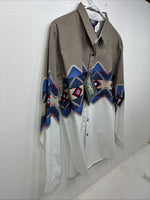 New Women’s Brooks & Dunn Designed Long Sleeve Button Up Large MM-127
