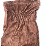 New Dremier Brown Leather Warm Lined Riding Gloves E-501