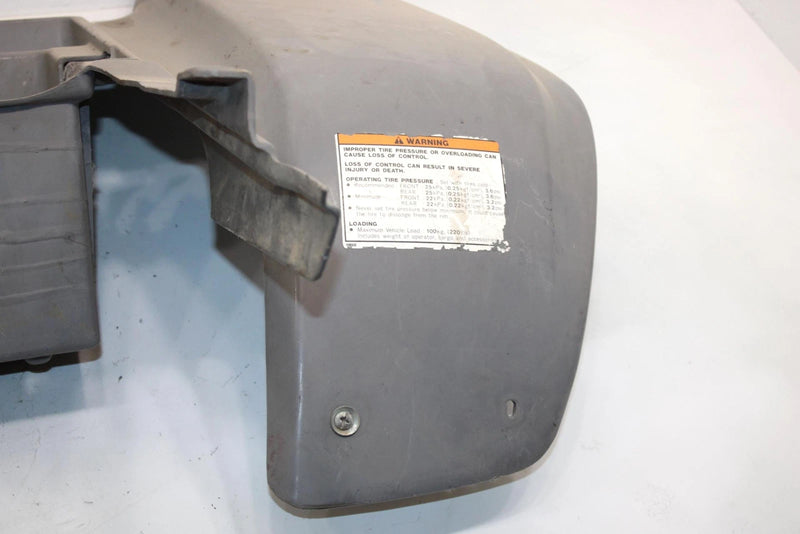 88 Yamaha  Warrior 350 Yfm350x Oem Rear Fender Grey 1UY-21611-01-00 AY3
