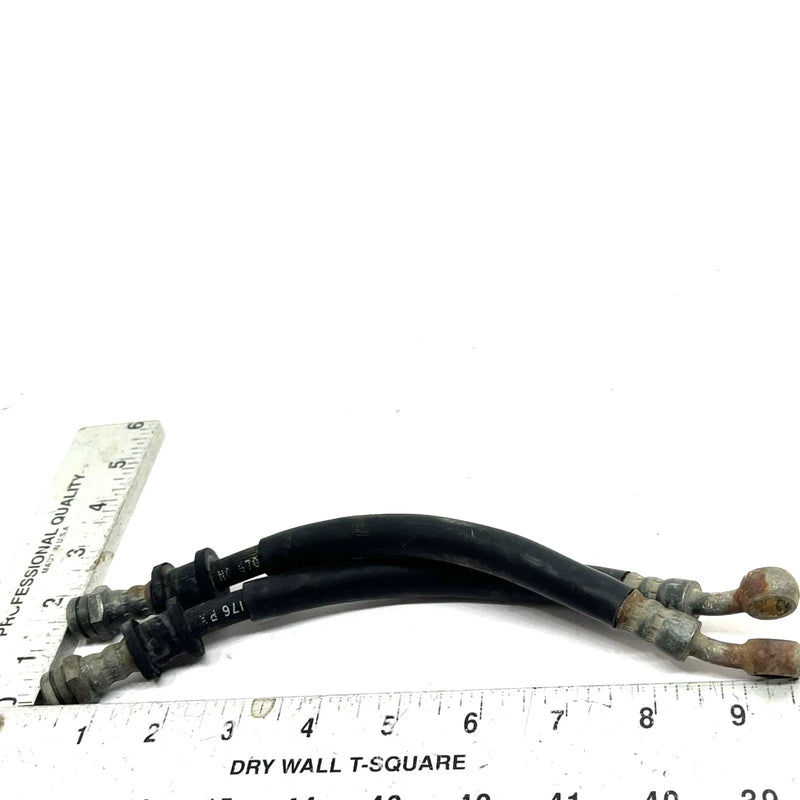 2002 Bombardier Quest 500 OEM Brake Flex Hose Set 705601394 AB14