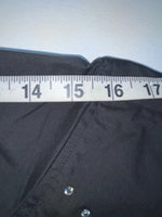 New Women’s Black White House Long Sleeve Button Up Shirt M #94770 3B-92