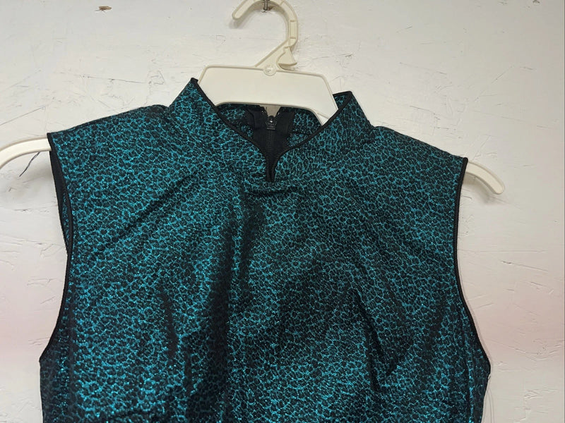 New Women’s 1849 Authentic Ranchwear Blue Western Show Vest XS WW-78