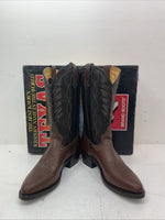 New Men’s Brown Texas Brand Cowboy Boots. 251527446 10 D. 7-54