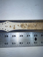 New Blue Genuine Leather 30” Belt #7330 JJ-150