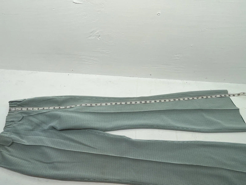 New Vintage Green Checkered Dickson Jenkins Polyester Pants #535 ZZ-63