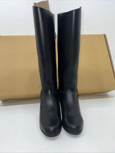 New Women’s Black Ovation English Riding Boots. 457071 7 W. 12-12