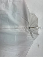 New Women’s Trail Ridge White Blue Long Sleeve Half Zip Size 36 TT-95