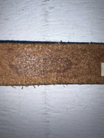 New Black Genuine Leather Nocona Tooled 20” Belt #331 NN-73